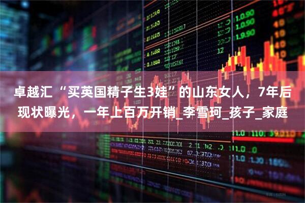 卓越汇 “买英国精子生3娃”的山东女人，7年后现状曝光，一年上百万开销_李雪珂_孩子_家庭